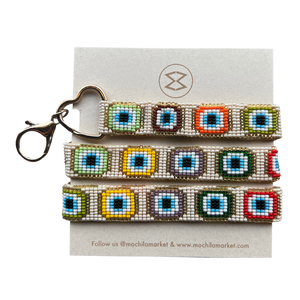 Cellphone Strap Nazar Beige
