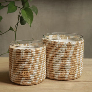 Vela + print Zebra Gold