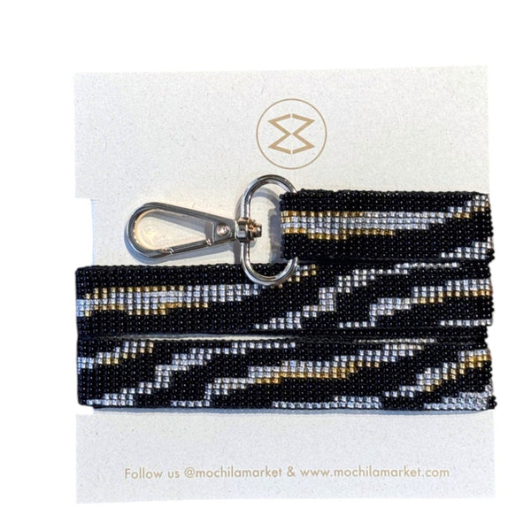 Cellphone Strap Zebra Black