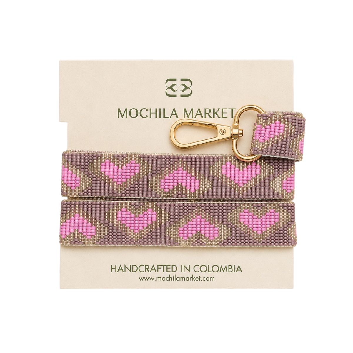 Strap Ace of Hearts Pink